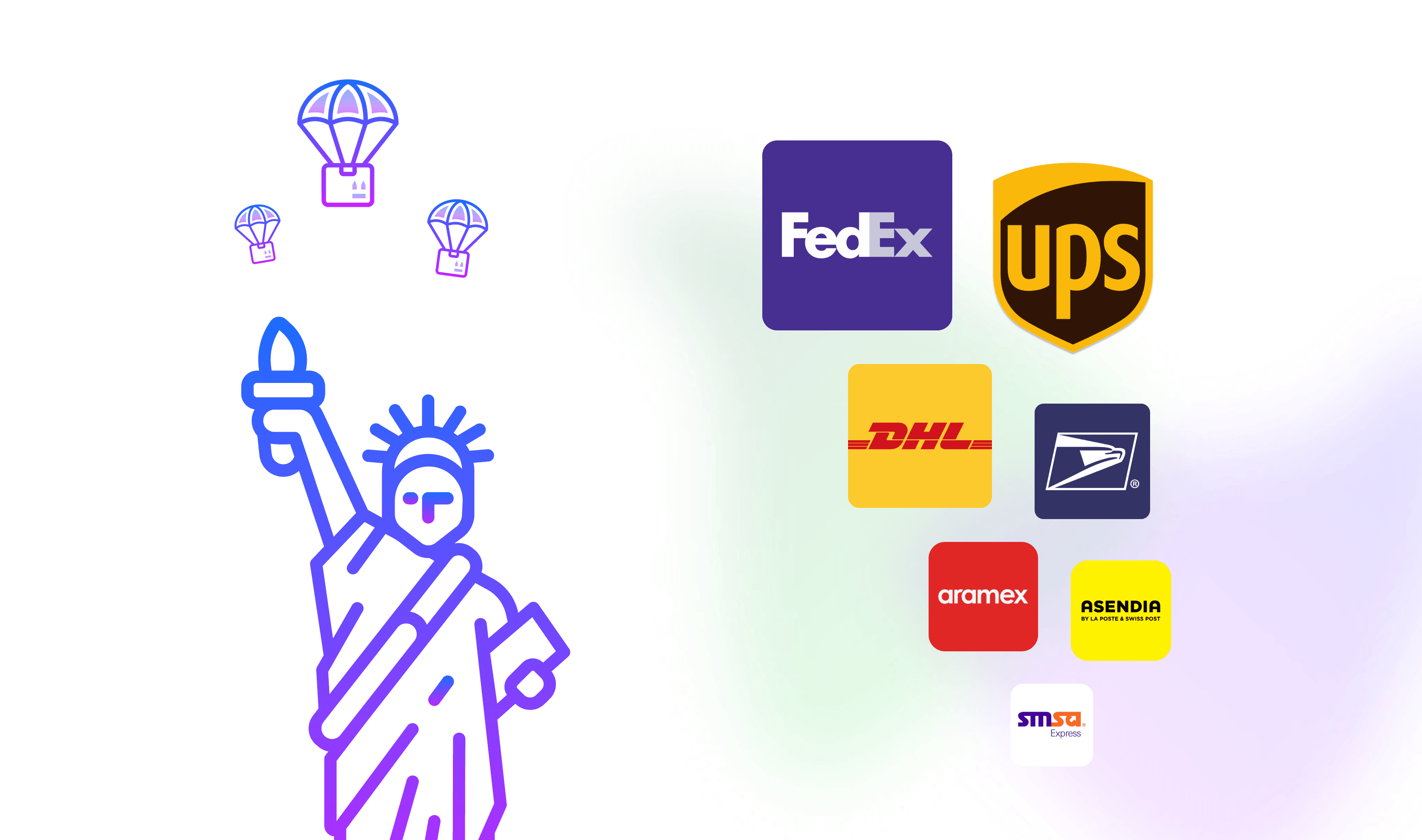 Forwardme carriers and shipping options