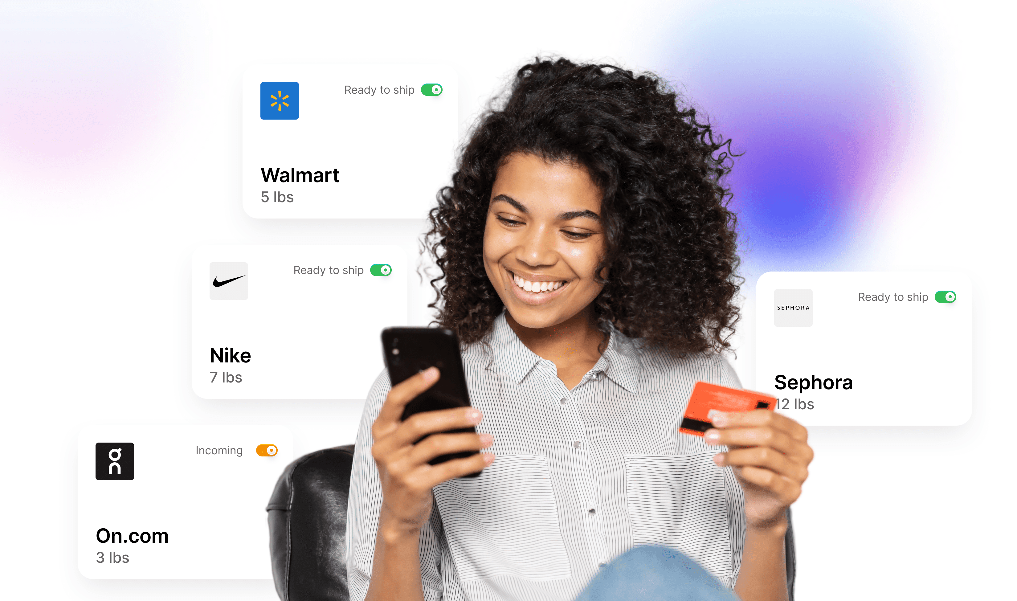 Forwardme shop and ship illustration